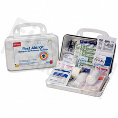 First Aid Only 10 Person, 63 Piece Bulk Kit, Plastic Case with Gasket, 1 each