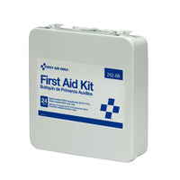 First Aid Only 24 Unit First Aid Kit, Metal Case
