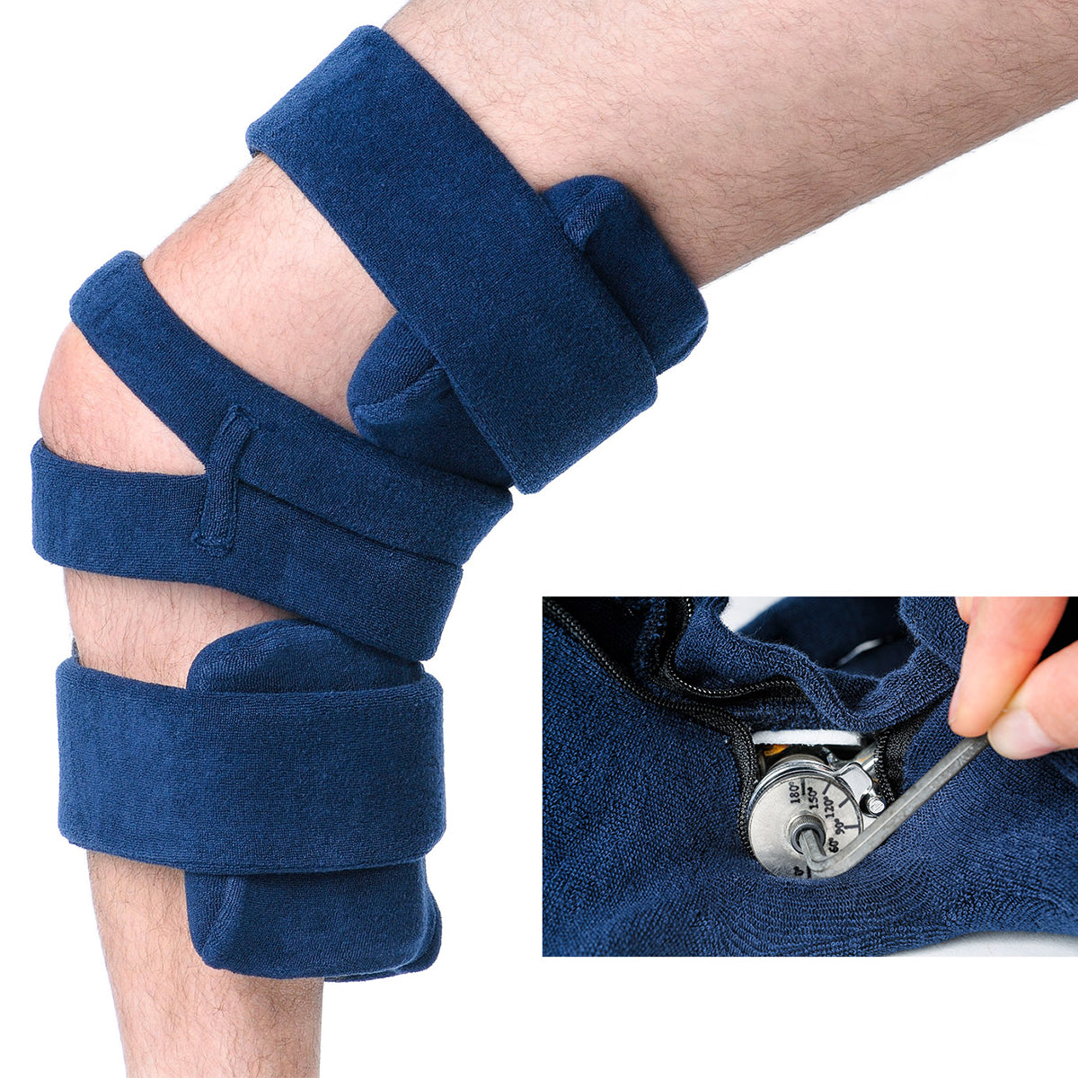 Comfy Splints⢠Goniometer Knee