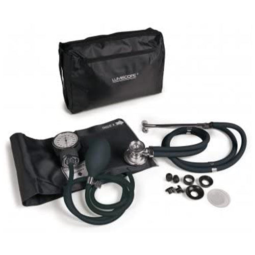 Aneroid Sphygmomanometer Spec Match Blood Pressure Cuff & Sprge Black