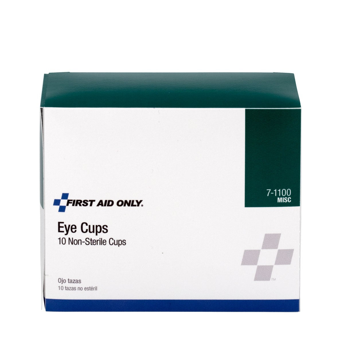 First Aid Only Non-Sterile Eye Cups, 10 Per Box