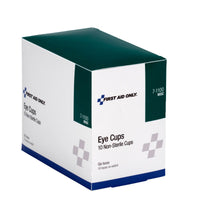First Aid Only Non-Sterile Eye Cups, 10 Per Box