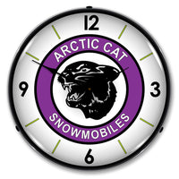 Arctic Cat Snowmobiles 14" LED Wall Clock