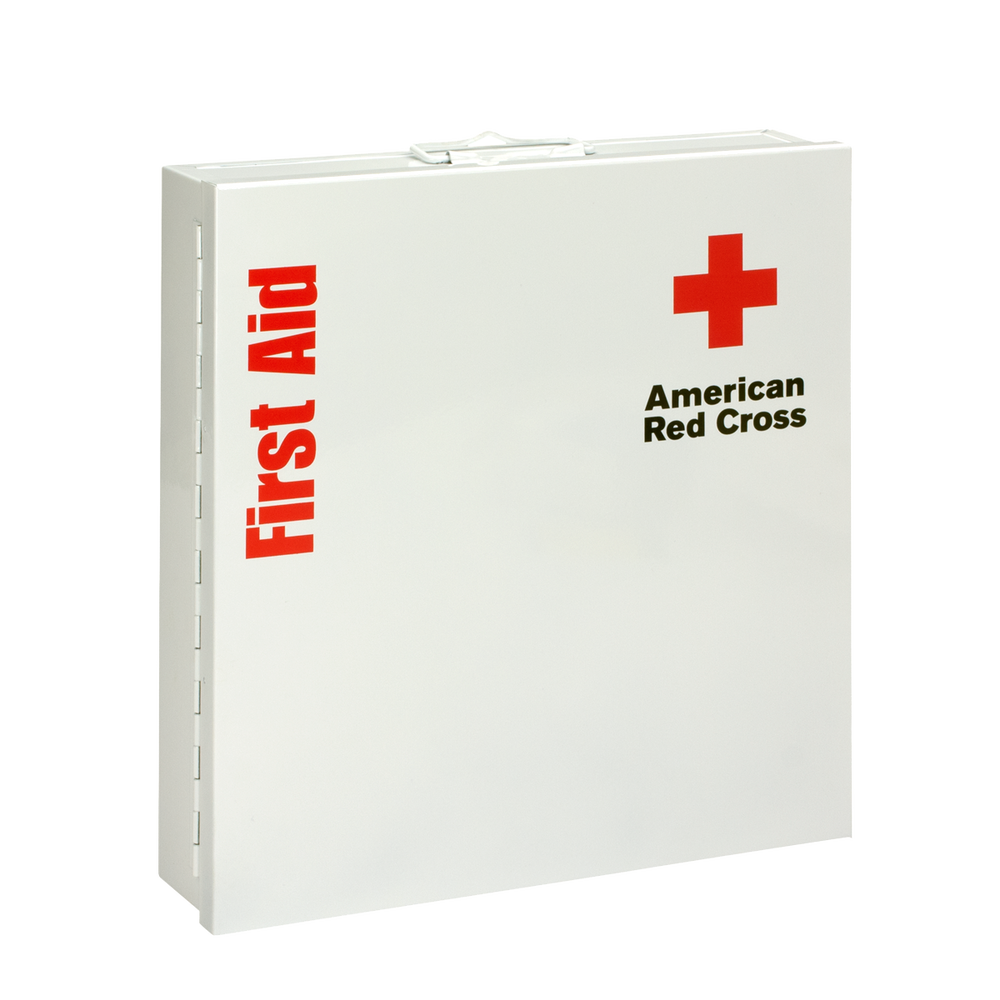 First Aid Only Large Workplace First Aid Kit with Metal Cabinet
