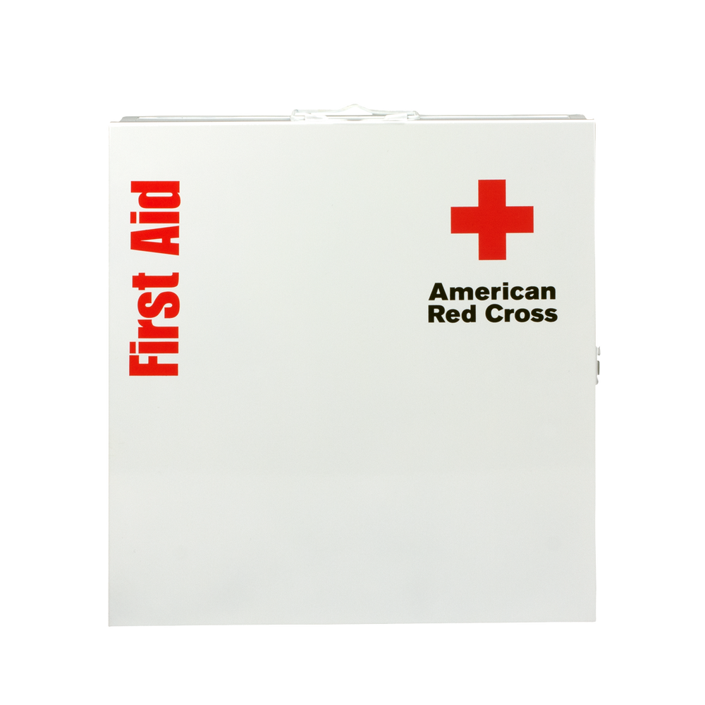 First Aid Only Large Workplace First Aid Kit with Metal Cabinet
