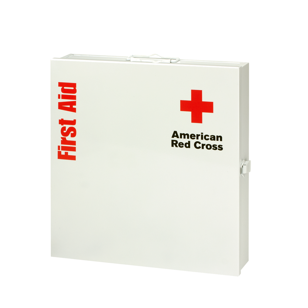 First Aid Only Large Workplace First Aid Kit with Metal Cabinet