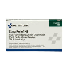 First Aid Only Sting Relief Kit, Unit Box