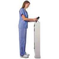Detecto 7550 Wall-Mount Fold-Up Wheelchair Scale