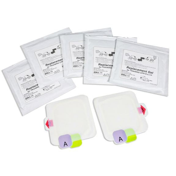 ZOLL AED Plus Trainer Adhesive Pads (5 pairs)