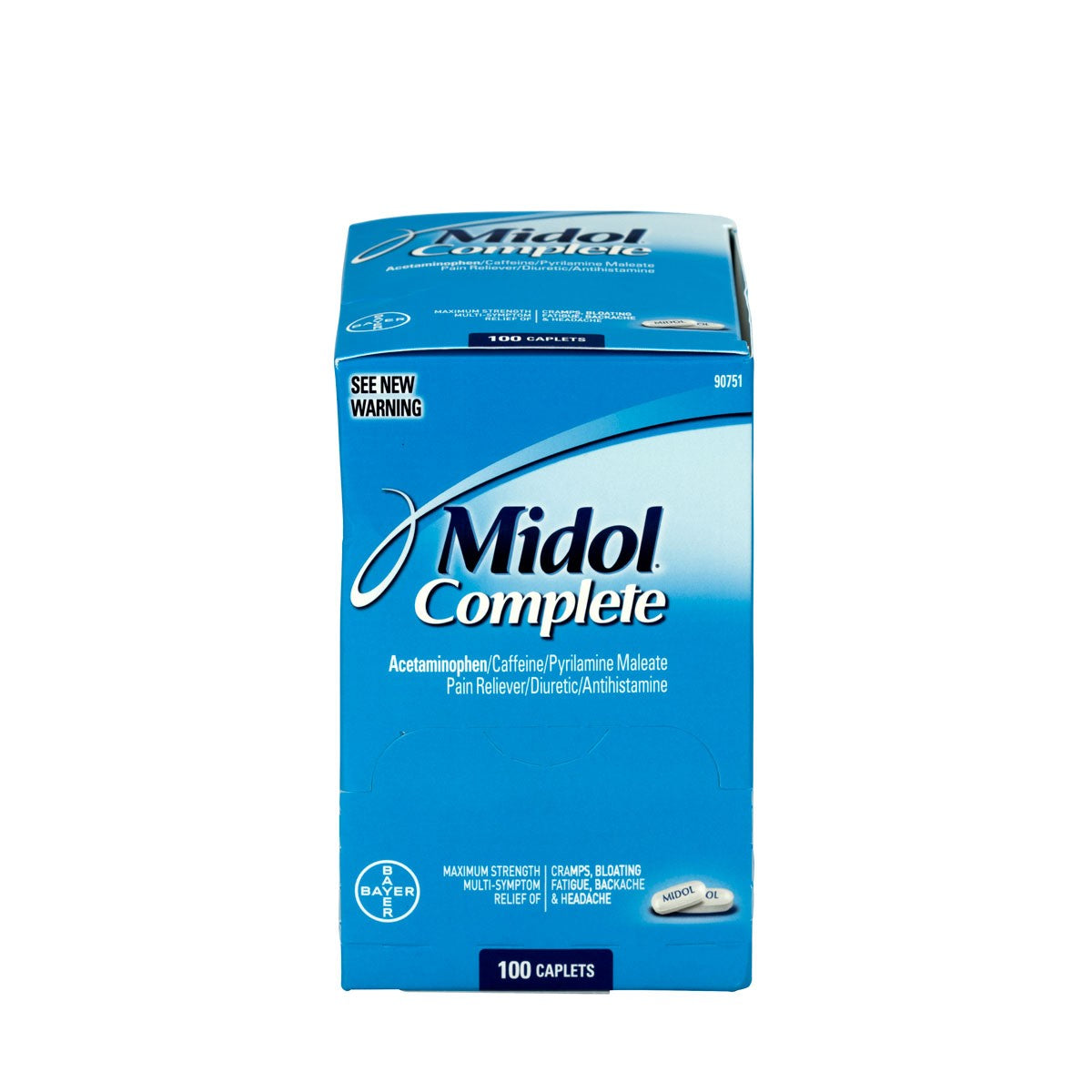 Midol, 2 Per Individual Pack, Box Of 50