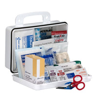 First Aid Only 25 Person Contractor First Aid Kit, ANSI Compliant, Custom Logo