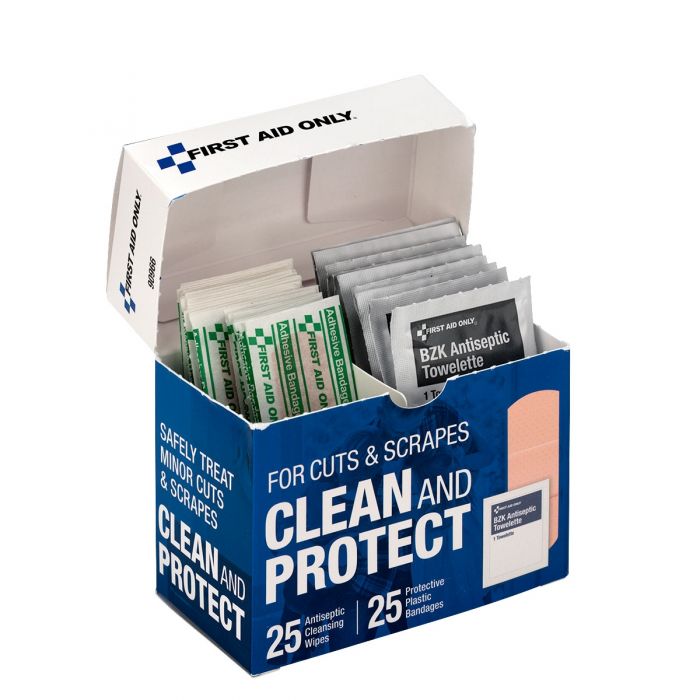 First Aid Only Clean and Protect Wound Care Kit