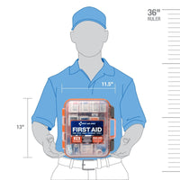 First Aid Only 50 Person ANSI A+ 216 Piece First Aid Kit, Plastic