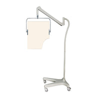 Phillips Safety Square Arm Overhead Lead Acrylic (0.5mmPbEq) Mobile Barrier with Torso Cutout