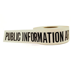 Mayday Public Information Area Barricade Tape