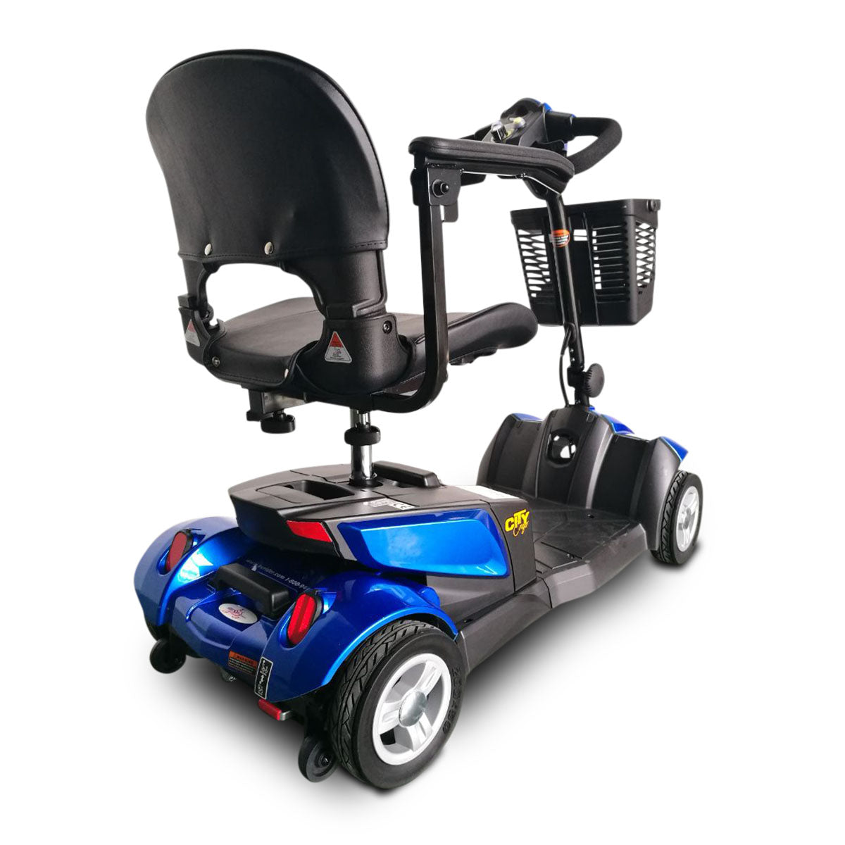 EV Rider CityCruzer 4-Wheel Transportable Mobility Scooter with 12V 12AH SLA Battery Type