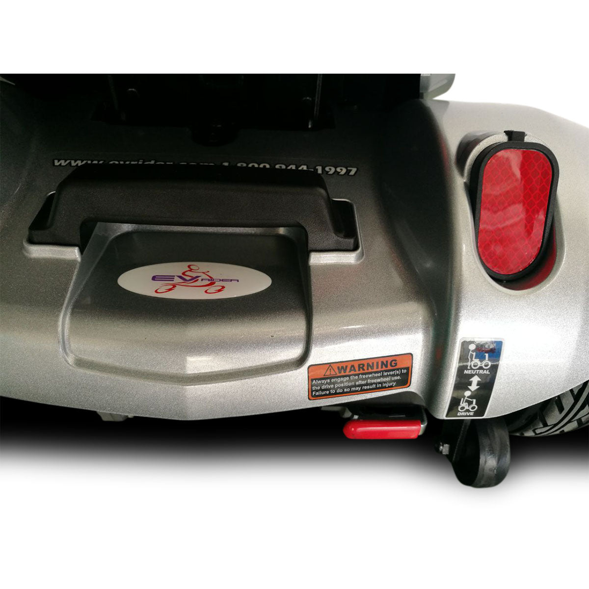 EV Rider CityCruzer 4-Wheel Transportable Mobility Scooter with 12V 20AH SLA Battery Type