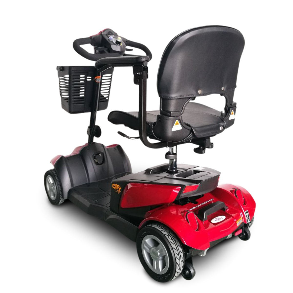 EV Rider CityCruzer 4-Wheel Transportable Mobility Scooter with 12V 12AH SLA Battery Type