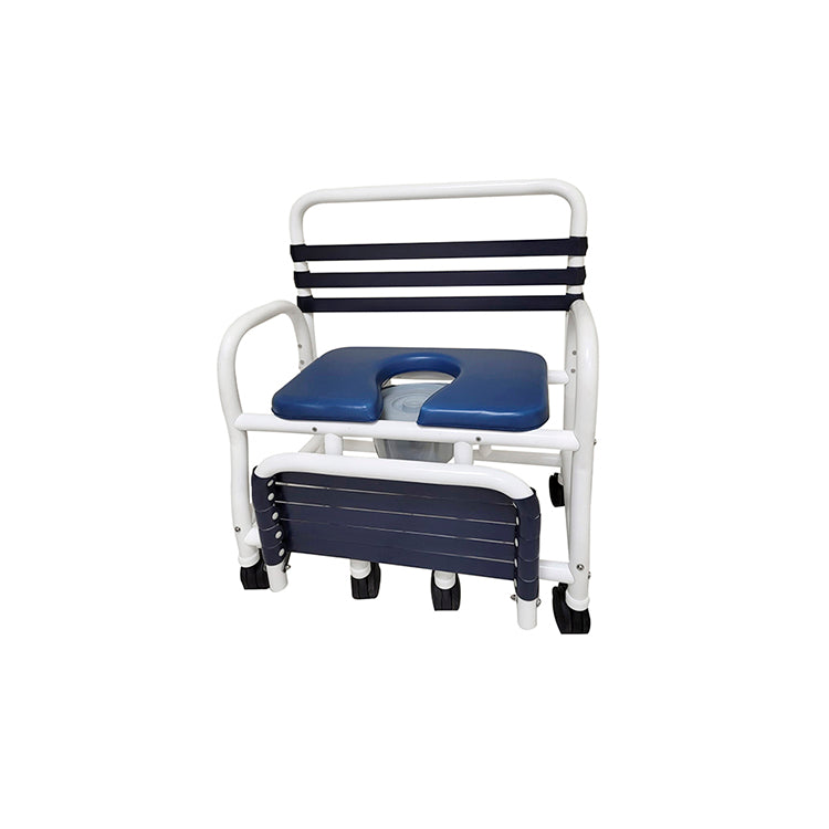 Mor-Medical 30" Deluxe New Era Bariatric Shower Commode Chair, 910 lb. Capacity