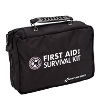 First Aid Only Deluxe Survival First Aid Kit in Ballistic Nylon Black Carry Case