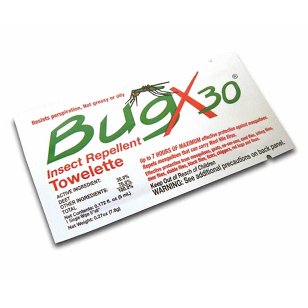Mayday BugX 30 Insect Repellent Wipes