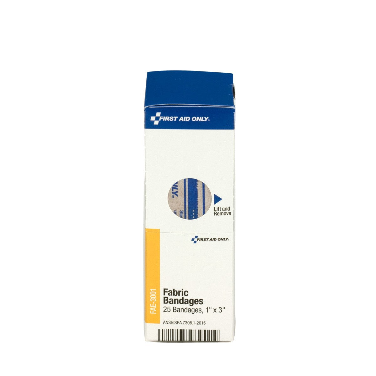 First Aid Only Smart Compliance Refill 1" x 3" Adhesive Fabric Bandages, 25 Per Box