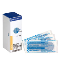 First Aid Only Smart Compliance Refill 1" x 3" Blue Metal Detectable Bandages, 25 Per Box
