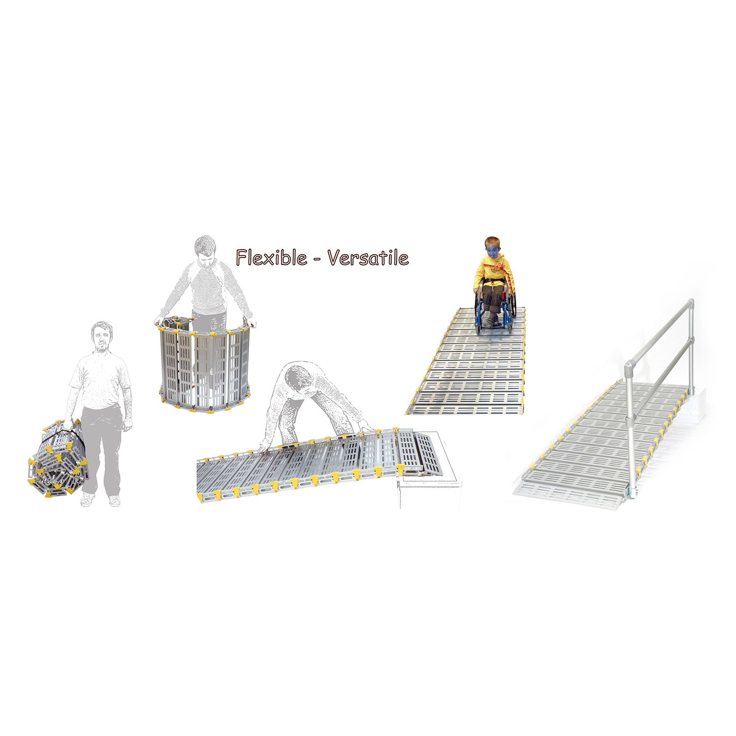 Roll-A-Ramp 36" Wide Modular Ramp