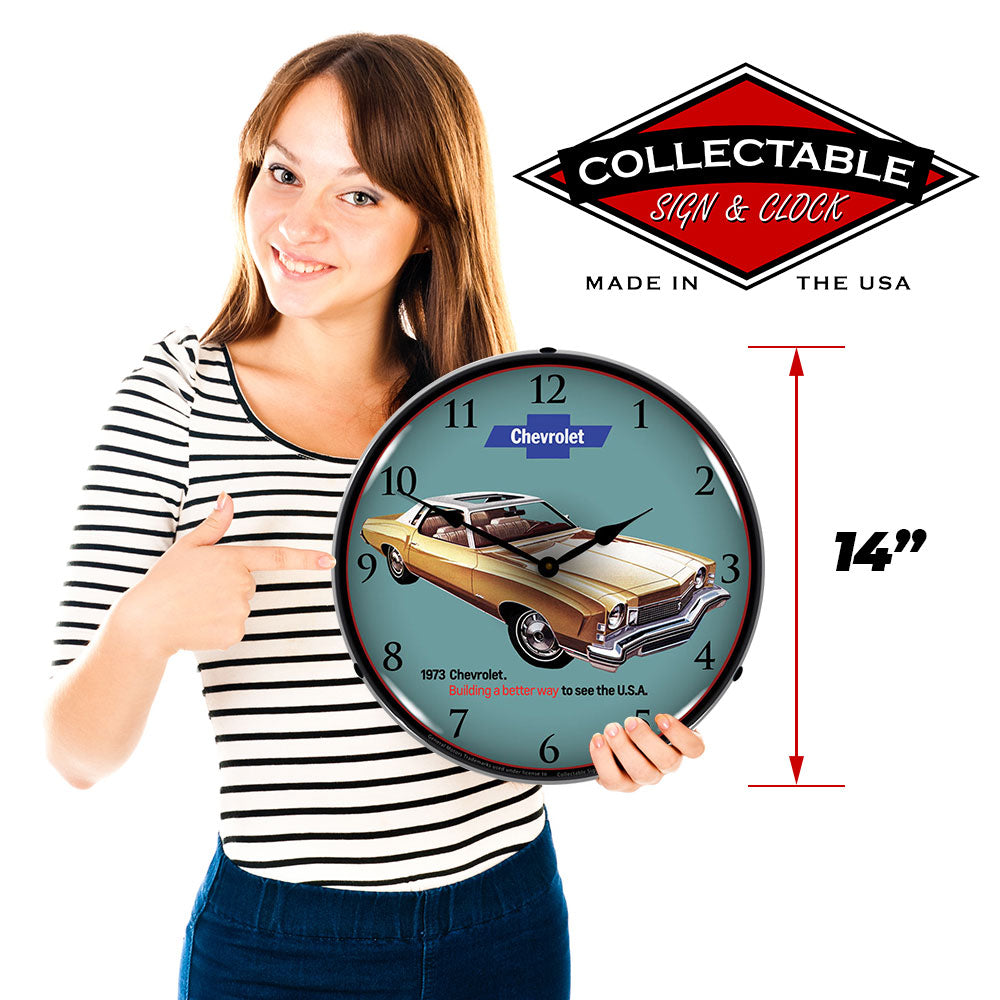 1973 Chevrolet Monte Carlo 14" LED Wall Clock