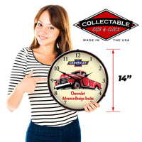 1953 Chevrolet Advanced Design Trucks 14" LED Wall Clock