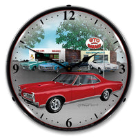 1967 GTO Garage 14" LED Wall Clock