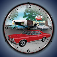 1967 GTO Garage 14" LED Wall Clock