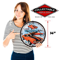 1969 Camaro Z28 14" LED Wall Clock