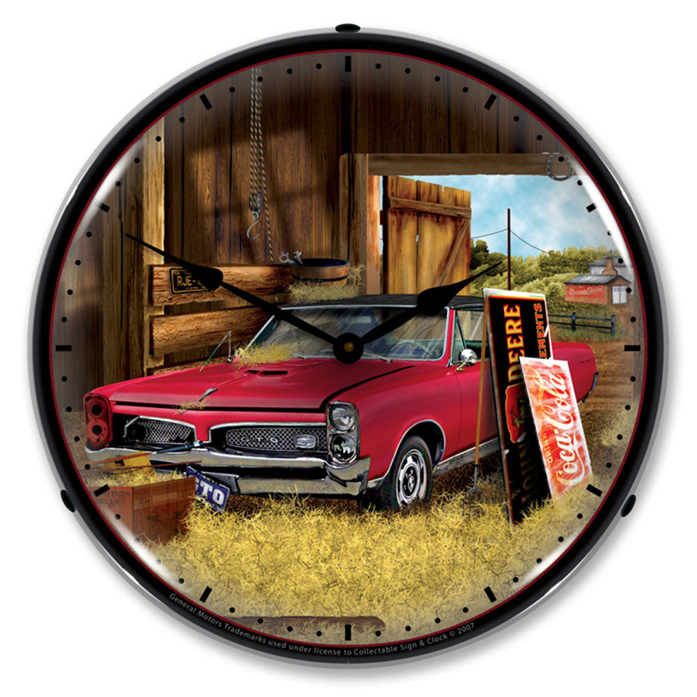 GTO Hidden Treasures 14" LED Wall Clock