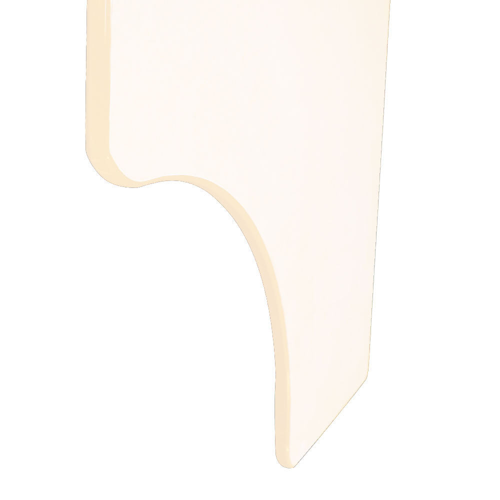 Phillips Safety Square Arm Overhead Lead Acrylic (0.5mmPbEq) Mobile Barrier with Torso Cutout