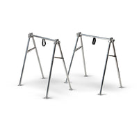 Junkin Folding Litter Support Stands
