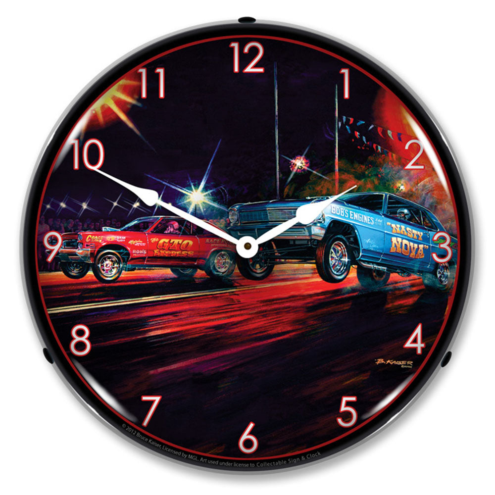 Lift Off 14" LED Wall Clock