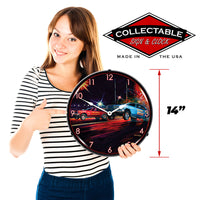 Lift Off 14" LED Wall Clock