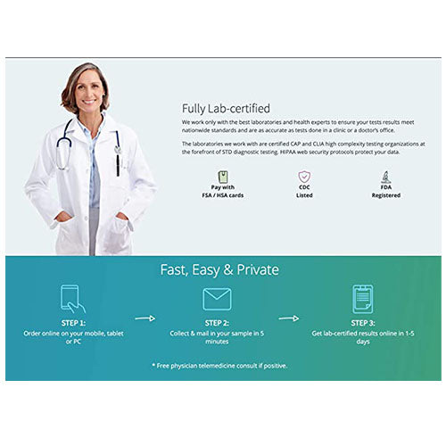 myLAB Box At Home Sleep + Stress Test Kit