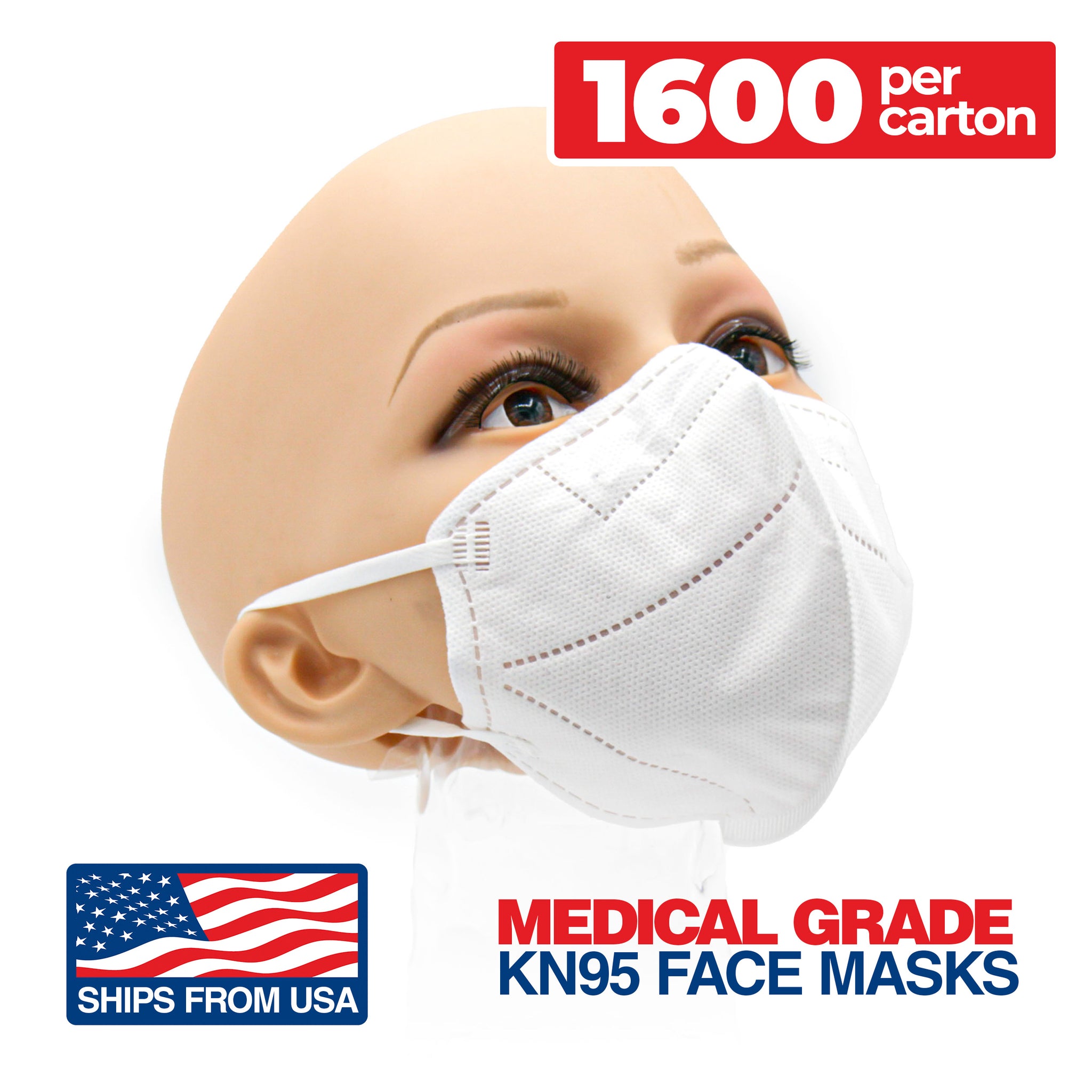 KN95 Class 2 Medical Grade Disposable Face Masks