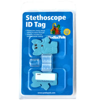 Pedia Pals Elephant Stethoscope ID Tag Badges Fits All Size Stethoscopes (25 Pack)