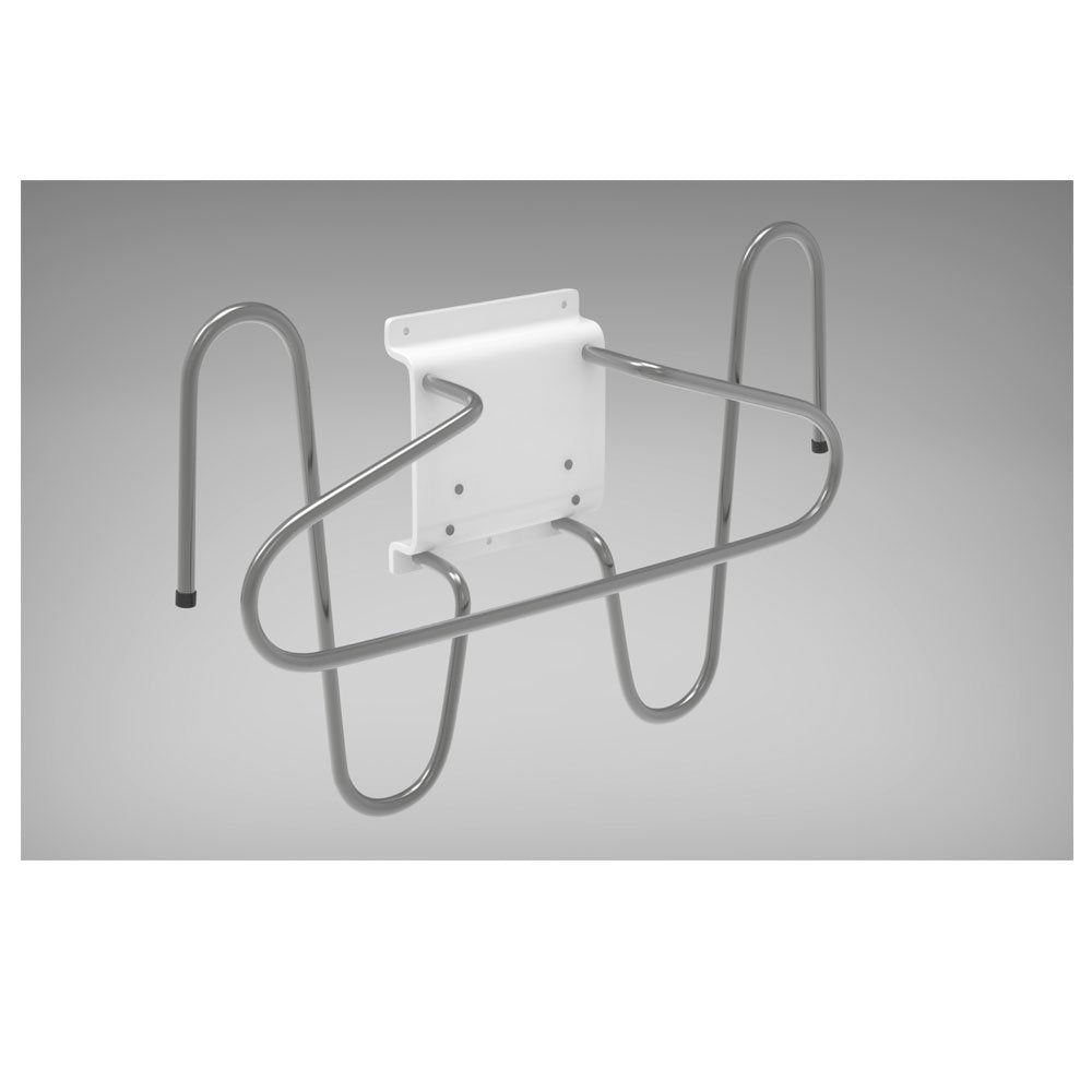 Phillips Safety Wall Mounted Chrome Lead Apron and Glove Holder
