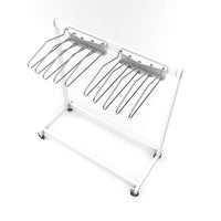 Phillips Safety Garment Style Mobile 10 Arm Apron Rack