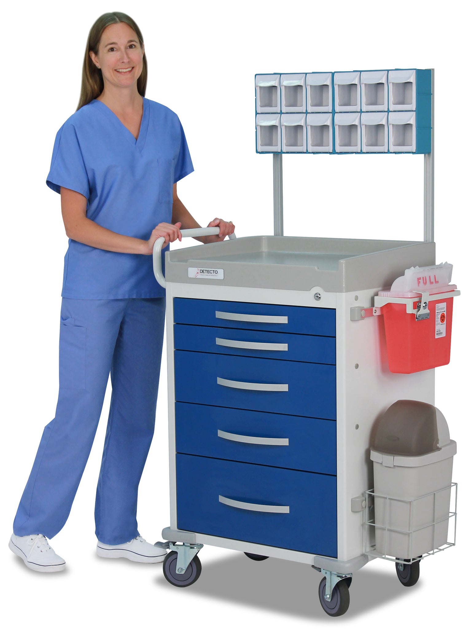 Detecto Rescue Series Anesthesiology Medical Cart