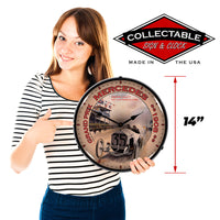 1908 Mercedes Grand Prix 14" LED Wall Clock