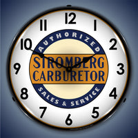Stromberg Carburetor Authorized Sales & Service 14" LED Wall Clock