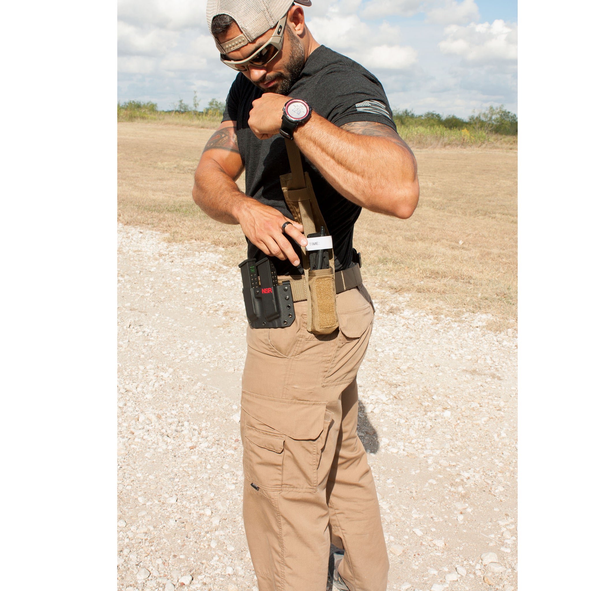 US Tactical Large MOLLE Tourniquet Pouch