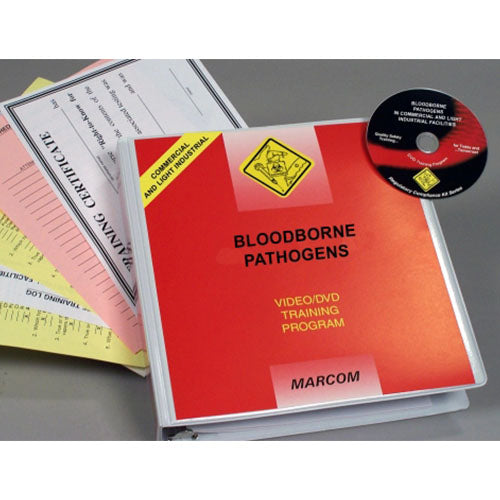 MARCOM Bloodborne Pathogens in Commercial and Industrial Facilities DVD Training Program