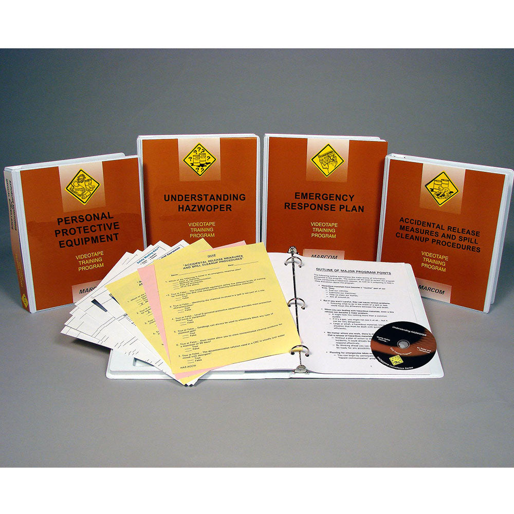 MARCOM HAZWOPER: Emergency Response, Operations DVD Package