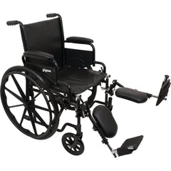 Compass Health ProBasics K1 Standard Wheelchair with Elevating Legrests